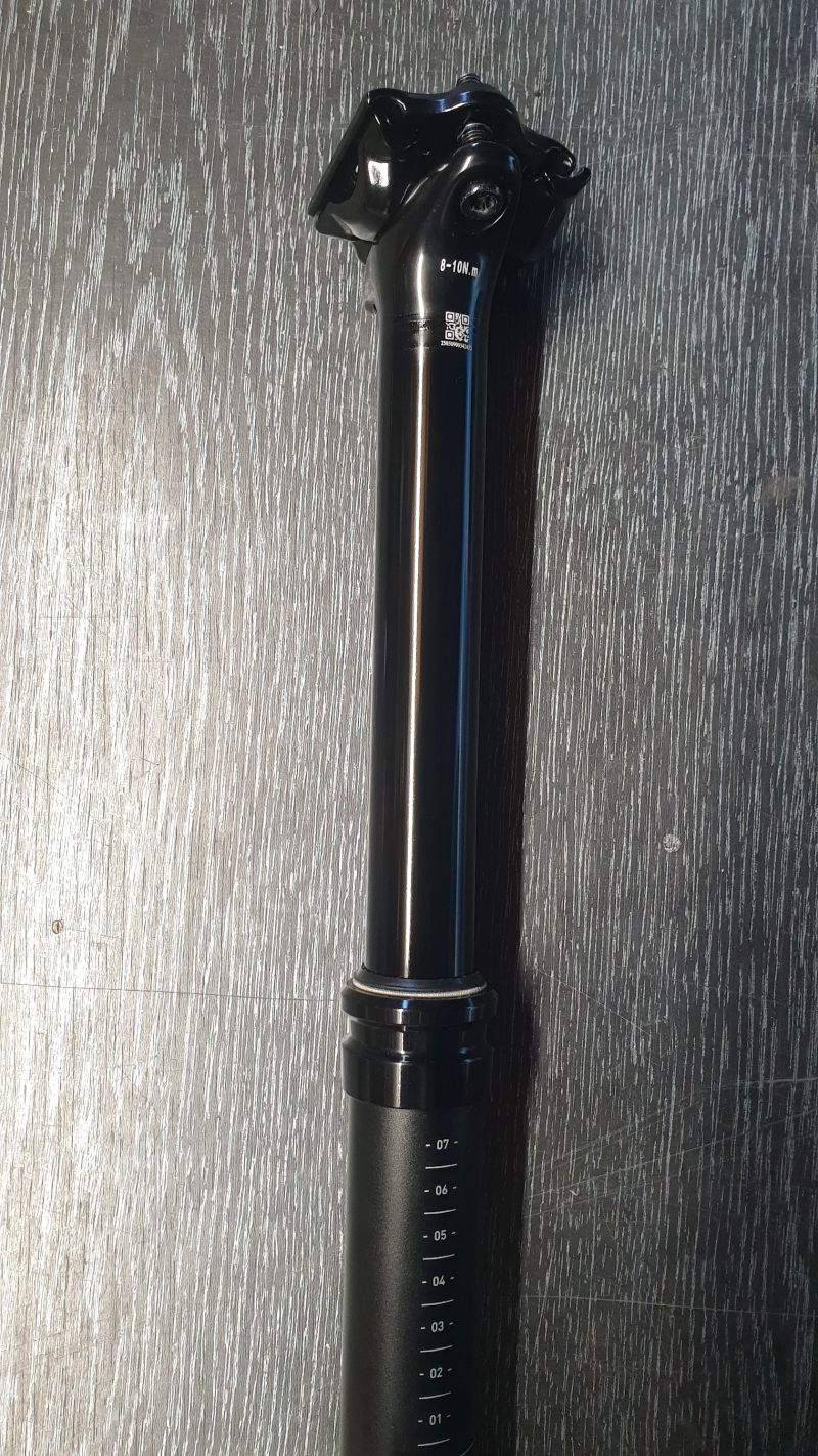 teleskopická sedlovka CUBE 31.6mm 140mm