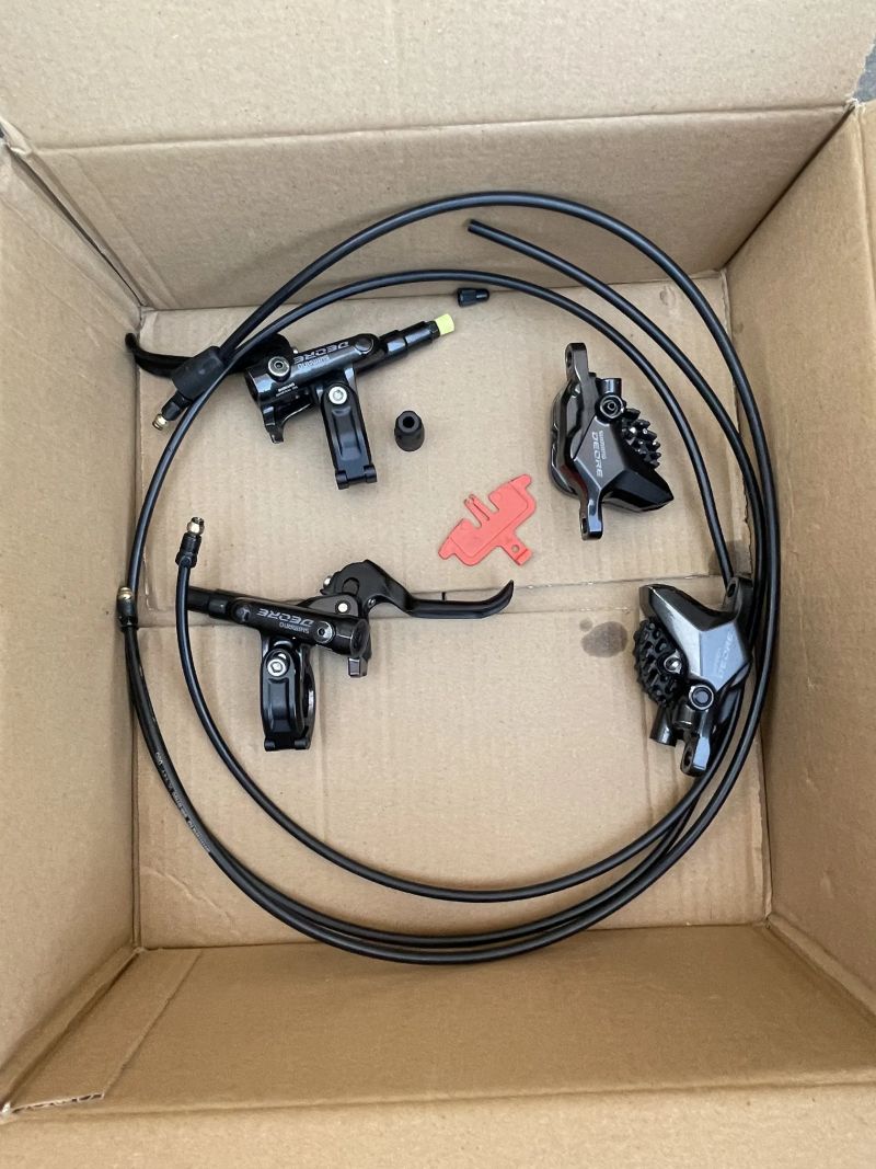 Clarks m4 brzdy+shimano paka