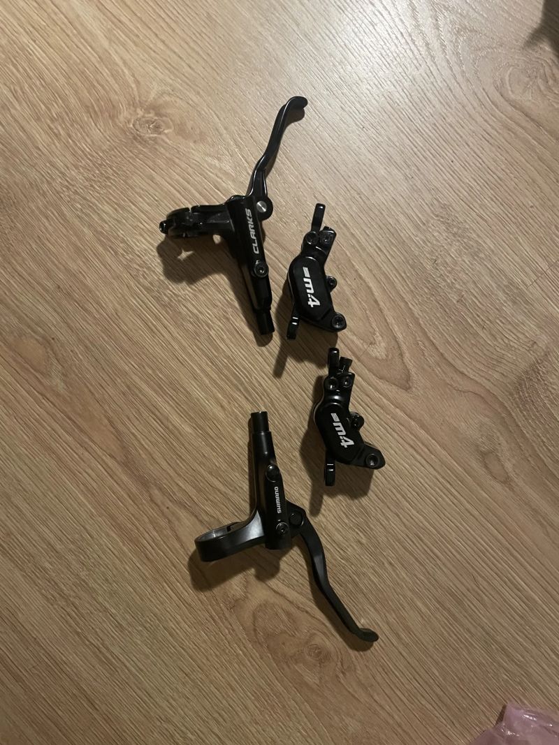 Clarks m4 brzdy+shimano paka