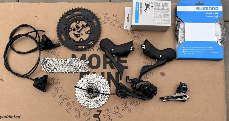 Sada Shimano GRX 2x12