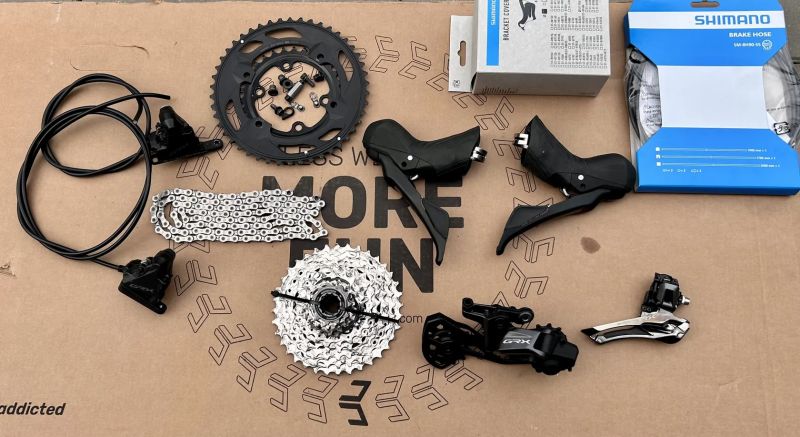 Sada Shimano GRX 2x12