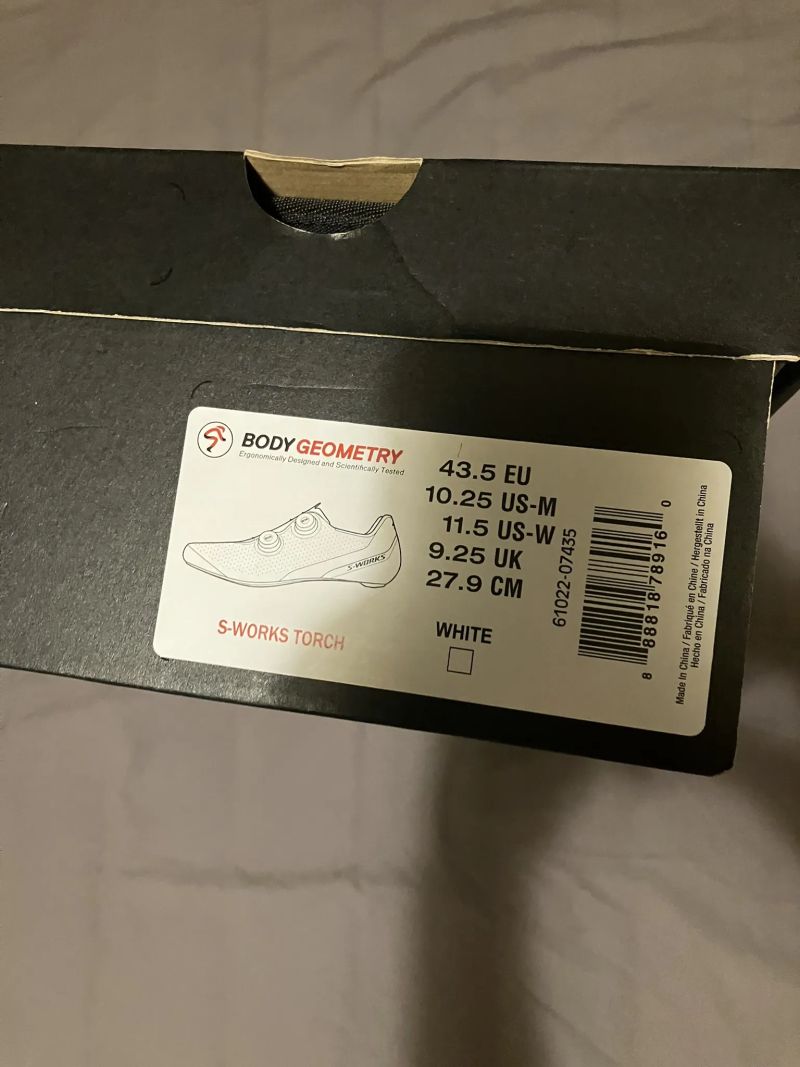 Specialized S-works Torch vel 43.5