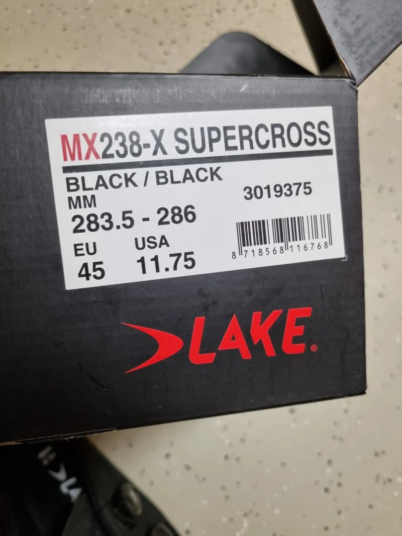 Lake MX238-X Supercross wide 45/28,5 cm