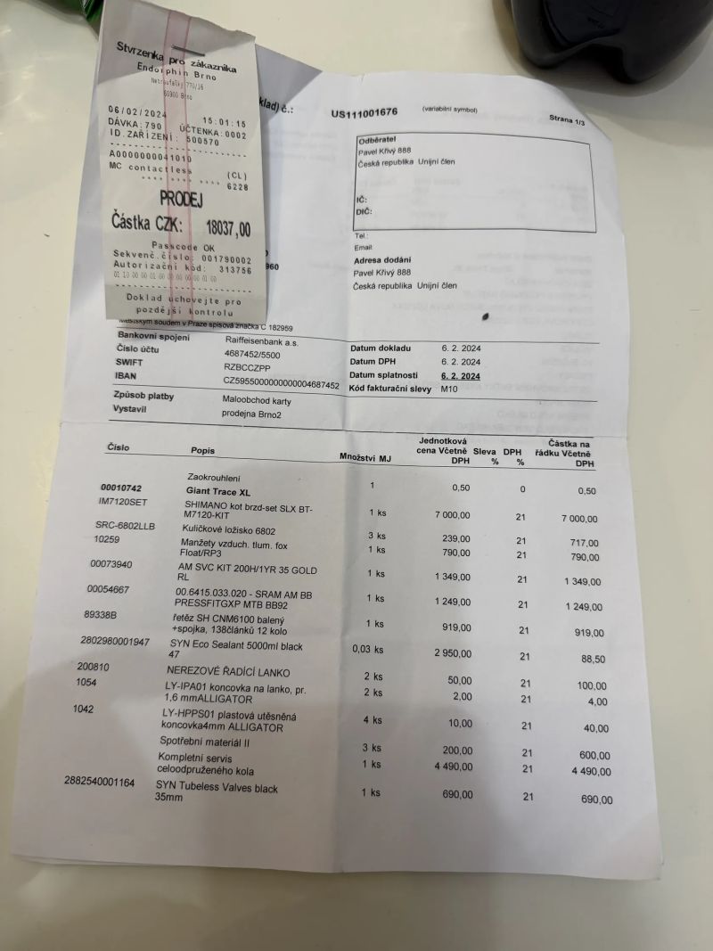 Giant GIANT Trance X 27,5" 3 2023 + vybavení