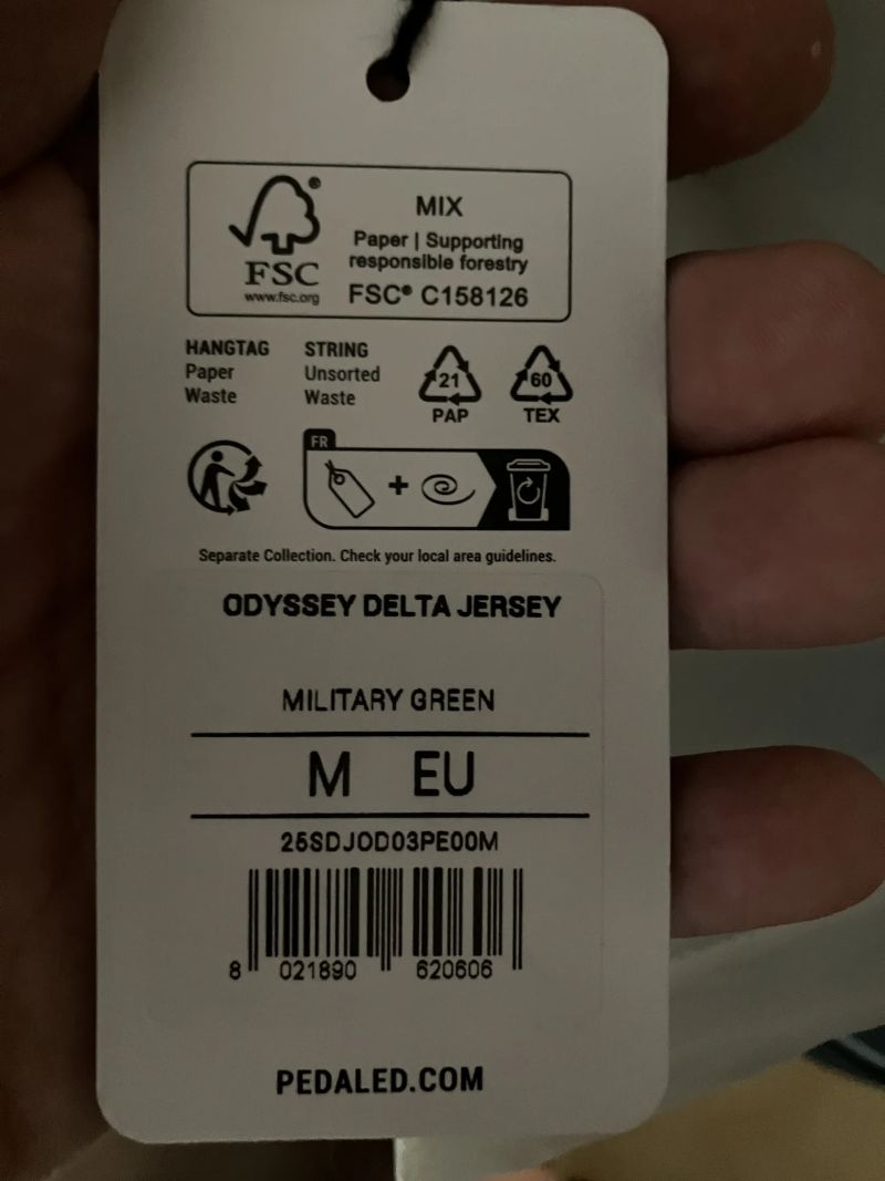 Prodám nový dres Pedaled Odyssey Delta