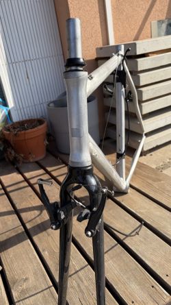 Ramova sada Gravel - ram+vidlice karbon+hlavko