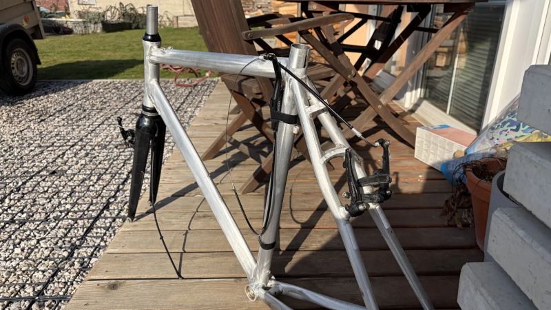 Ramova sada Gravel - ram+vidlice karbon+hlavko