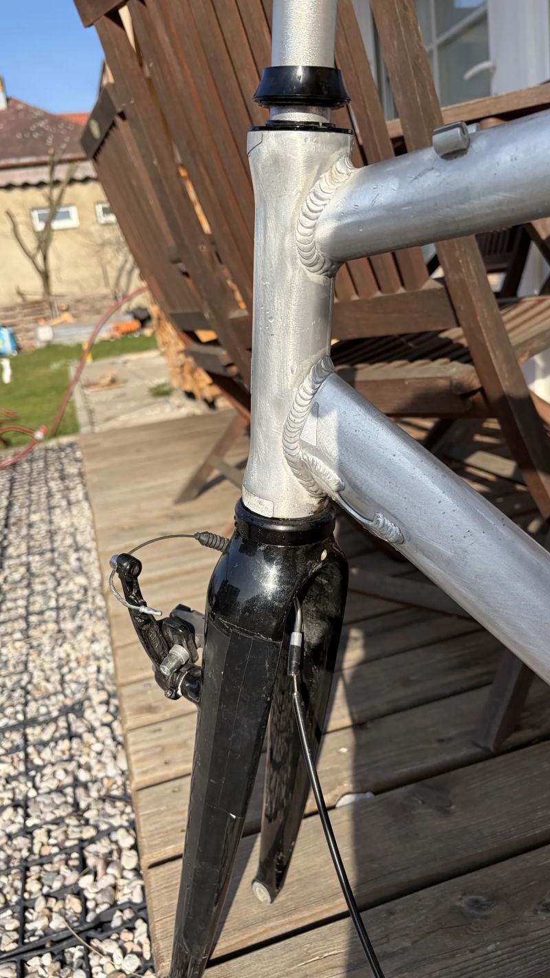 Ramova sada Gravel - ram+vidlice karbon+hlavko