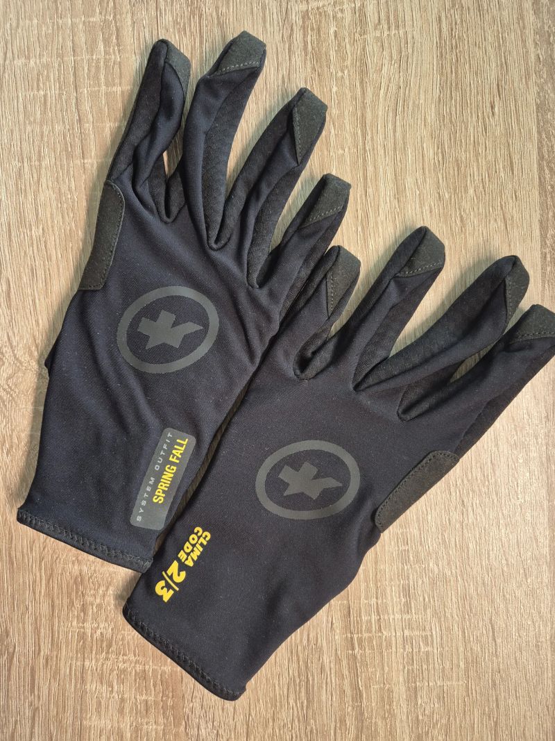 Assos rukavice XS jaro/podzim 