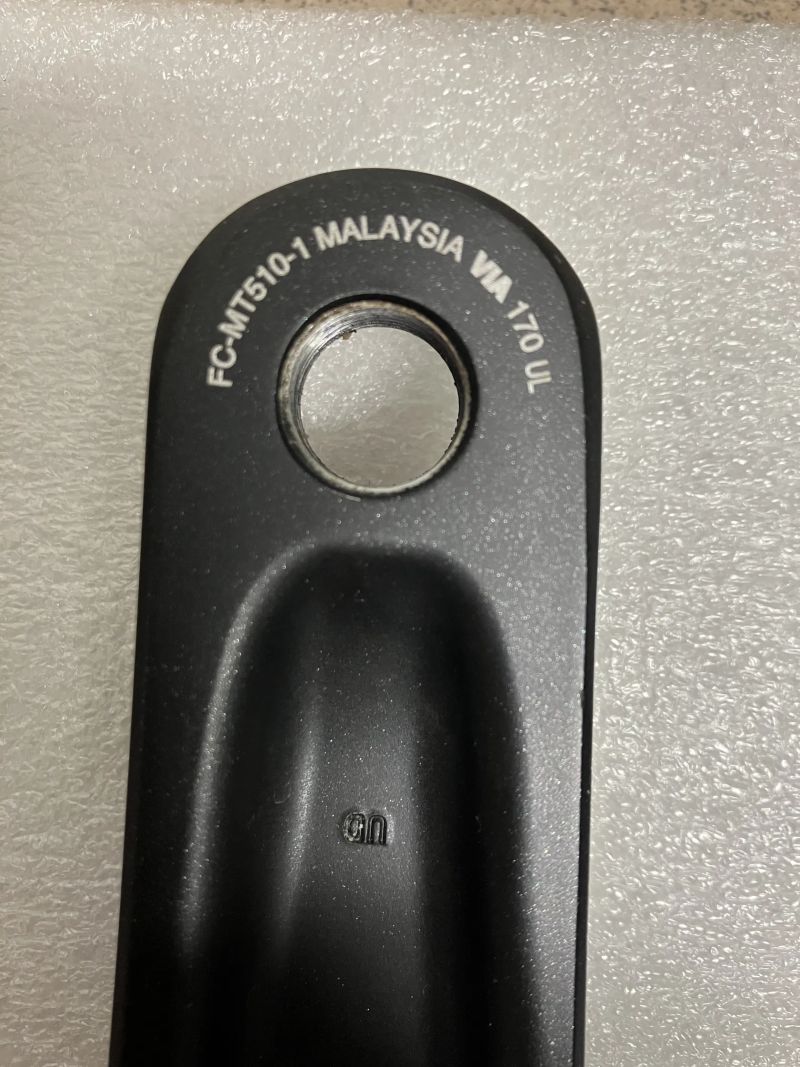 kliky Shimano Deore FC-M510-1, 170mm