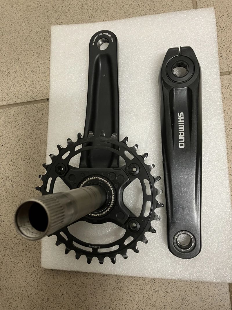 kliky Shimano Deore FC-M510-1, 170mm