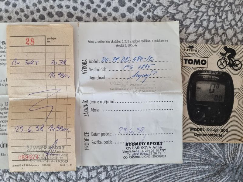 Silniční kolo FORT frames