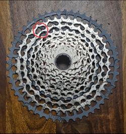 Kazeta SRAM XS-1275 T-TYPE 