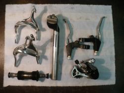 Komponenty pro městské kolo