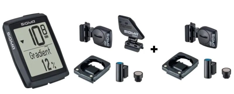 Sigma BC 14.0 STS CAD WL + Sigma STS Bike 2 Kit set