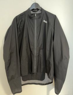 Cyklistická voděodolná pláštěnka POC Haven Rain - Uranium Black