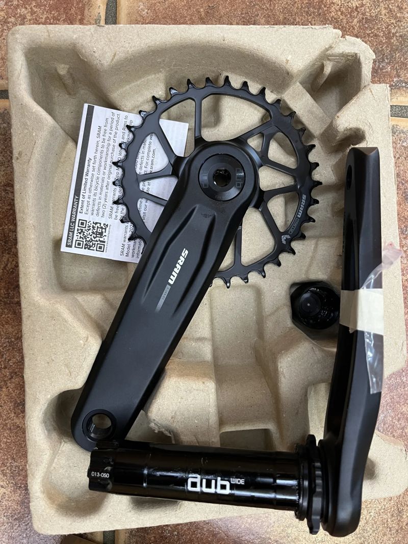 Prodám kliky SRAM S1000 Eagle Transmission Dub NOVÉ