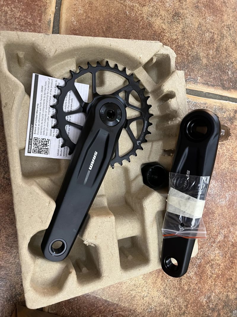 Prodám kliky SRAM S1000 Eagle Transmission Dub NOVÉ