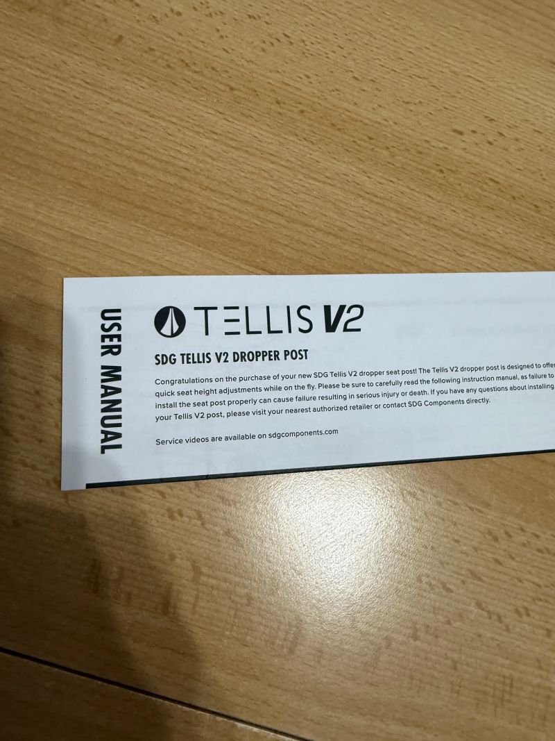 Teleskopická sedlovka SDG Tellis V2 31.6mm-170 mm