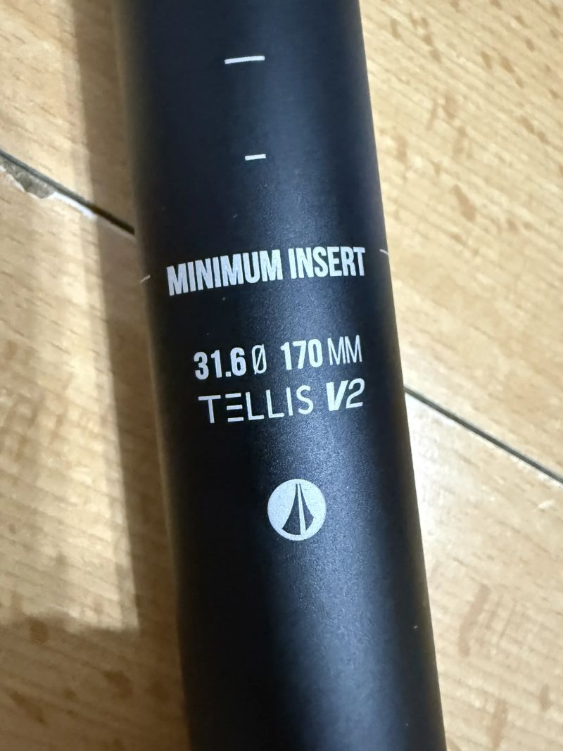 Teleskopická sedlovka SDG Tellis V2 31.6mm-170 mm