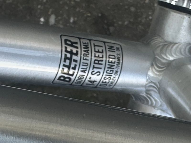 Early Rider Belter 14 - stříbrná