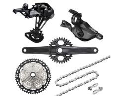 Shimano XT M8100-R - střední sada