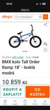Dětské BMX Tall Older 18"