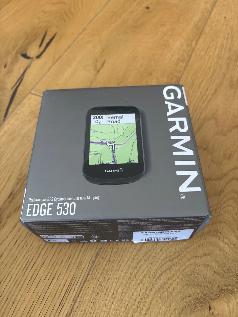 Garmin Edge 530 – TOP stav, kompletní balení, minimálně použitý