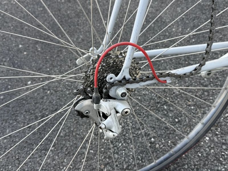 silniční kolo Favorit po renovaci