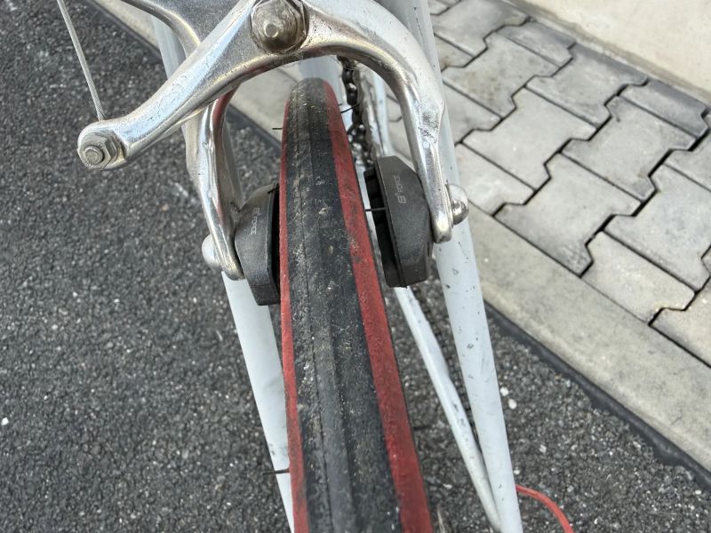 silniční kolo Favorit po renovaci