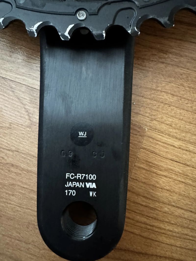 Kliky Shimano 105, FC-R7100, 2x12s: 170/50x34