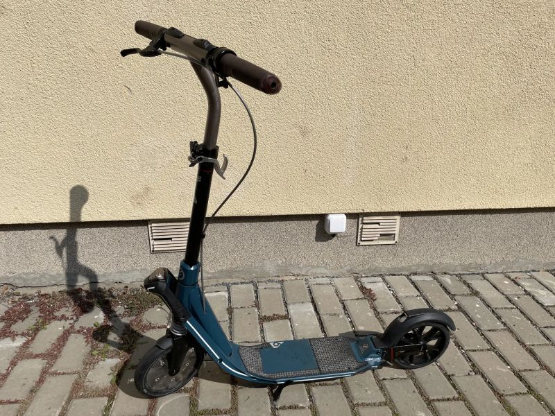 Skládací koloběžka OXELO Town 9EF + stupátko pro děti