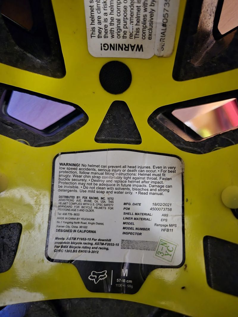 Fox Rampage MIPS vel.M