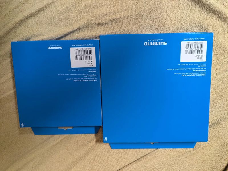 Disky 180+160mm Shimano XT SM-RT86 ICE TECH , 6děr