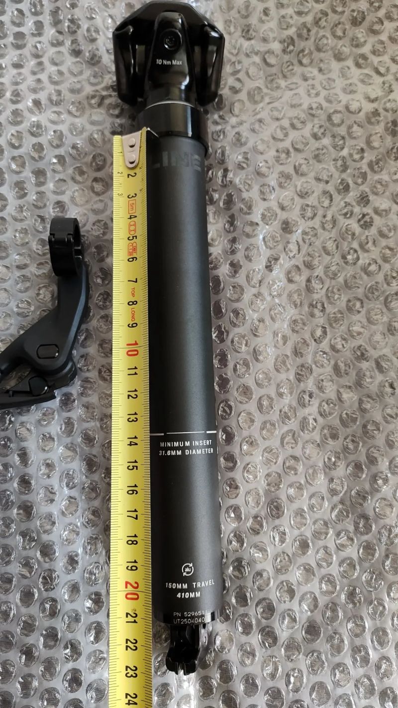 Nová teleskopická sedlovka Bontrager Line 150mm / 31.6