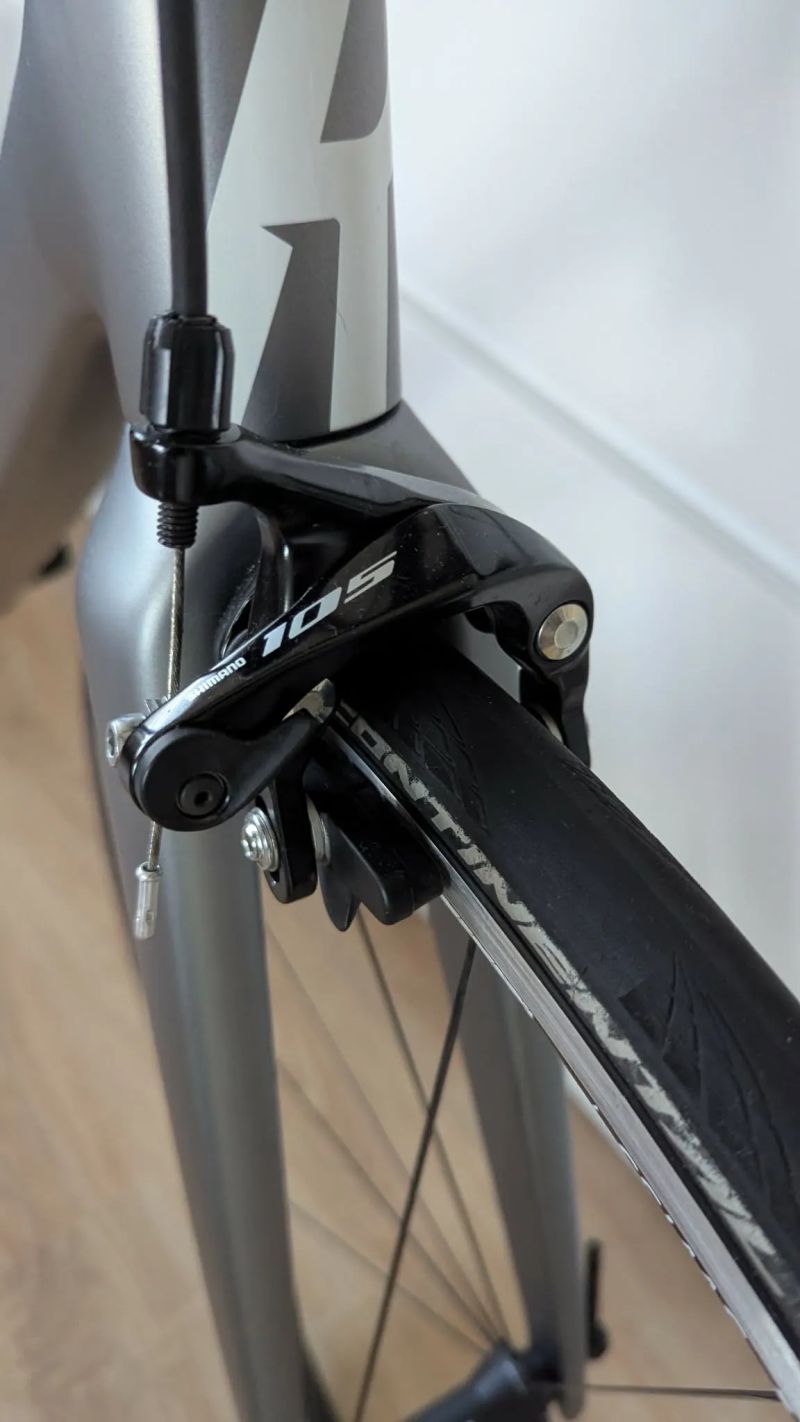 Rose Pro SL 105, 59cm (nastaveno na 186 cm), wattmetr