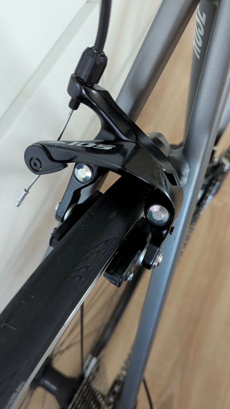 Rose Pro SL 105, 59cm (nastaveno na 186 cm), wattmetr