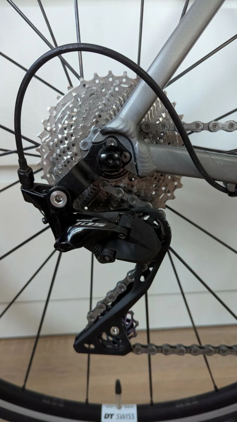 Rose Pro SL 105, 59cm (nastaveno na 186 cm), wattmetr