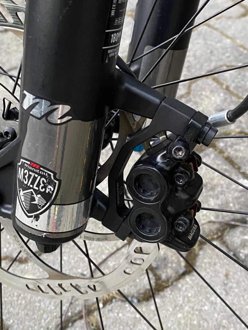 Specialized Stumpjumper, M, Manitou Mezzer 160mm Magura