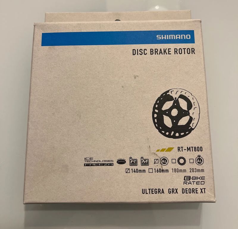 Brzdové kotouče Shimano RT-MT800 140mm