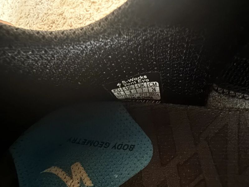 Cyklistické MTB/gravel tretry Specialized S-Works Vent EVO - black 41