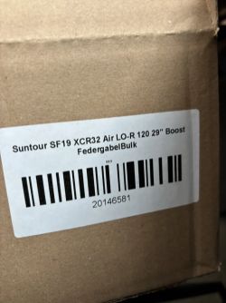 SR Suntour XCR 32 Air 120 boost - nová