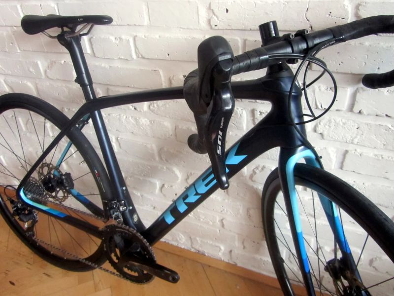 Dámský TREK DOMANE SL5 na Shimano 105, 52 cm.PC 70.000 Kč. 1ROK ZÁRUKA