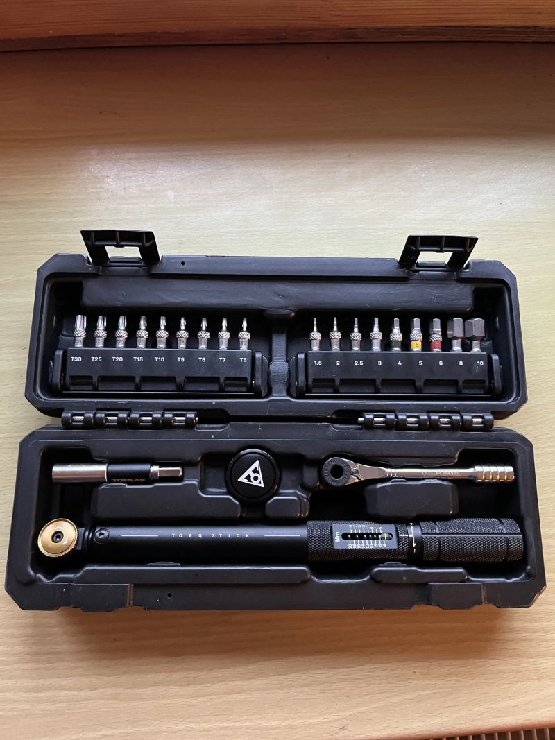 Topeak Torq stick momenťák s ráčnou 4-20Nm