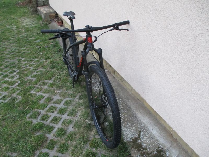 Nové lehké 29" kolo RB CR 17", vidlice Manitou Machete air, Shimano Deore 1x11, BOOST pevné osy