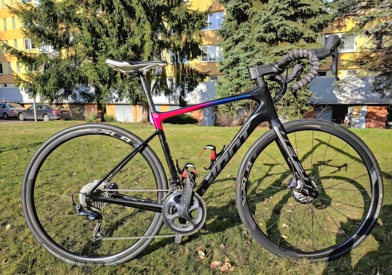 Giant Defy Advanced Pro 1 2019 (Ultegra) velikost (M). Čerstvě po servisu!