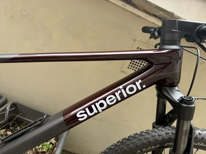 Superior Superior XP 9.2 horské kolo Matte Carbon/Red Carbon