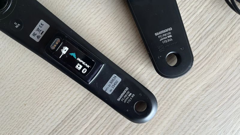 Wattmeter Inpeak | Shimano Ultegra R8100 | Nové prevodníky