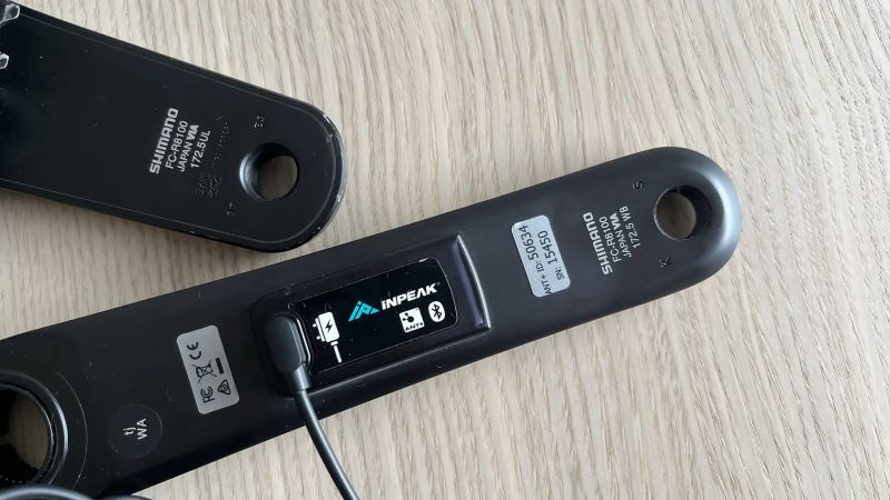 Wattmeter Inpeak | Shimano Ultegra R8100 | Nové prevodníky