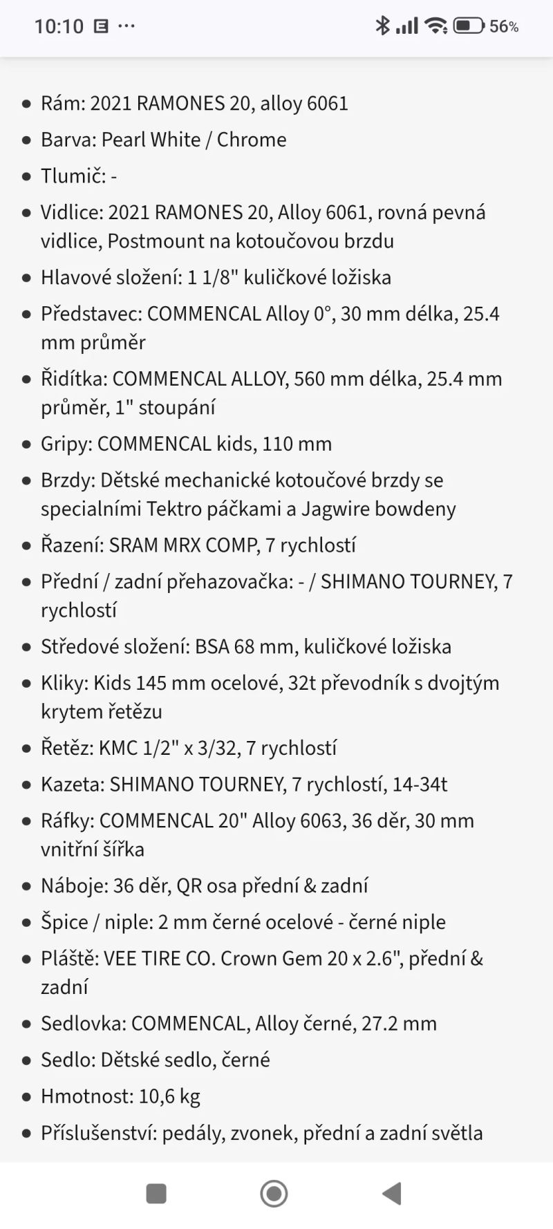 Commencal ramones 20